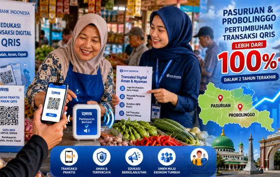 Pertumbuhan QRIS Pasuruan Probolinggo di Atas 100 Persen, BI Gencarkan Edukasi