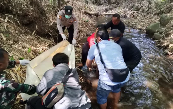 Kakek Lansia Ditemukan Tak Bernyawa di Sungai Karangploso Malang