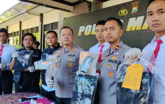 Polres Operasi Penyekatan, Dua Orang Ditangkap Bawa Sajam di Singosari Malang