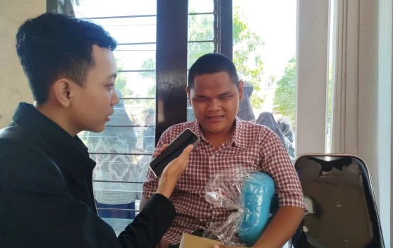 Alif Siswa RSBN Akui Terhibur Ikuti Dengar Bareng Piala Dunia