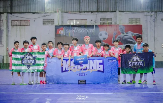 SITAYA FC Juara Malang Futsal League 2026 Kategori U-13