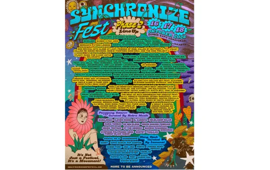 Sebanyak 30 Pertunjukan Baru Lengkapi Lineup Synchronize Fest