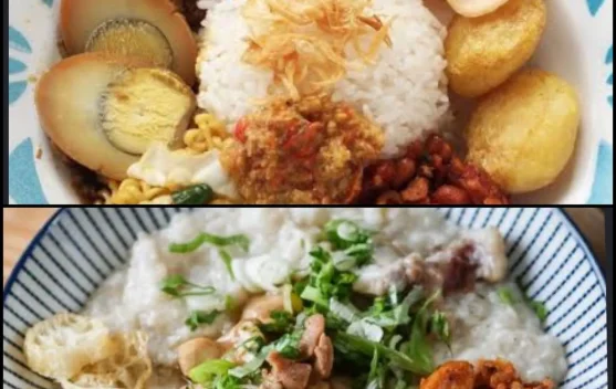 Nasi Uduk Versus Bubur Ayam, Ahli Ungkap Kandungan Nutrisi Keduanya