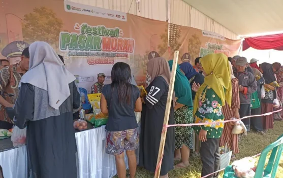 Diskoperindag Kabupaten Pasuruan Gelar Pasar Murah, 8 Komoditas Dijual Murah