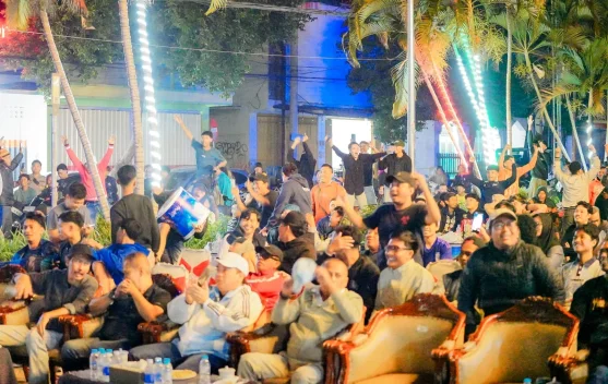 Argentina Lolos ke Final, Nobar Pildun di Kota Probolinggo Disambut Antusias Warga
