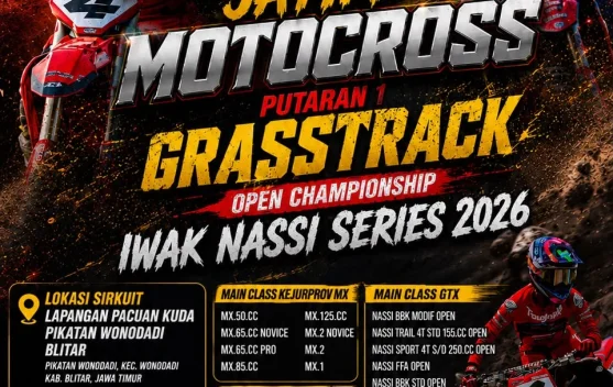 Kejurprov Jadi Fondasi Regenerasi Pembalap Motocross Nasional