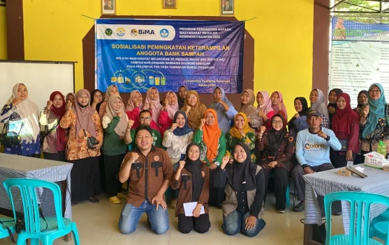 UYP Ajak Warga Desa Tambakan Kelola Sampah Non Organik Jadi Peluang Emas