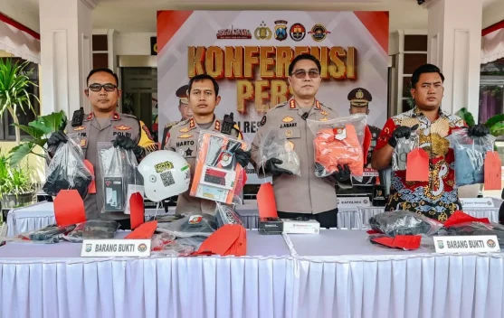 Polres Pasuruan Tangkap 7 Tersangka Pengeroyokan dan Curas di Jl Malang-Surabaya
