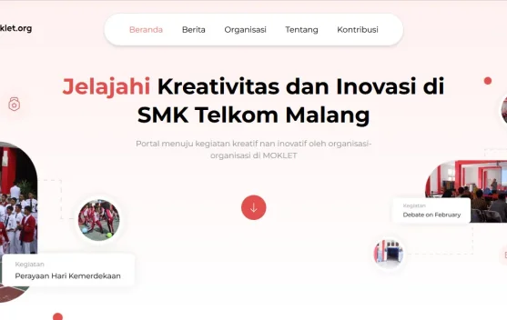Moklet.org Jadi Etalase Digital Produk Siswa