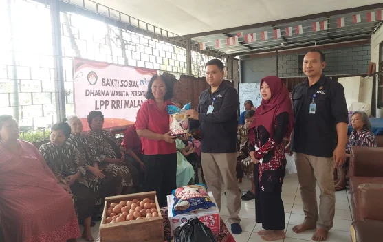 RRI Malang Gelar Bakti Sosial di Rumah Sosial Titus Brandsma