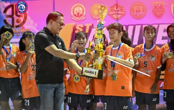 Arema FC Women Academy Buka Ruang Kompetisi Sepak Bola Putri Usia Dini