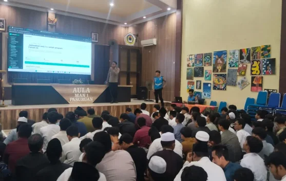 Polres Pasuruan Gelar Sosialisasi dan Edukasi Pemanfaatan AI