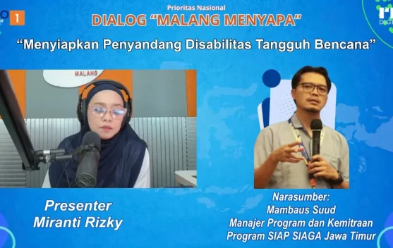 SIAP SIAGA Perkuat Kesiapsiagaan Bencana Inklusif di Jawa Timur