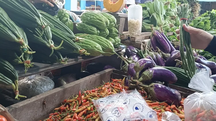 Pasokan Terbatas, Harga Sayur Naik di Malinau