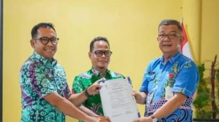 Sertijab Kadisdik, Sekda Malinau Ingatkan Amanah Jabatan