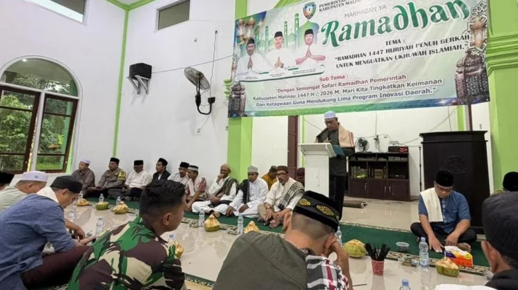 Safari Ramadan kedua, Dirangkai Peresmian Masjid Nur Hidayah Gong Solok