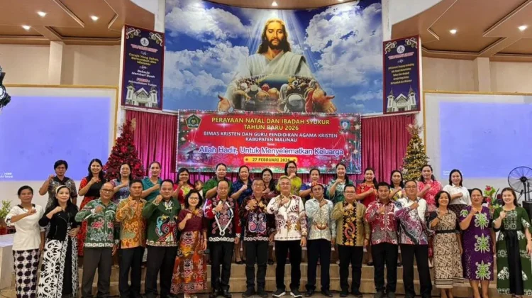 Kemenag Malinau Gelar Perayaan Natal Bersama Guru PAK