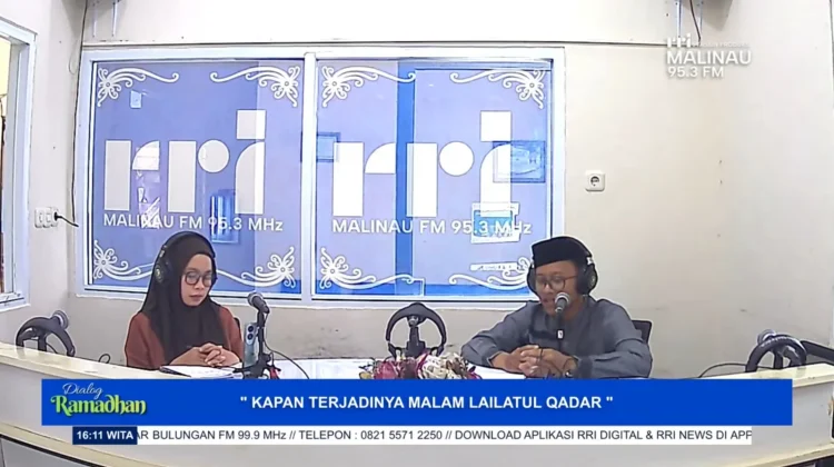 Dialog Ramadan RRI Malinau Kupas Rahasia Lailatul Qadar