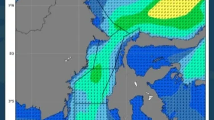 Tinggi Gelombang di Perairan Kaltara Relatif Aman