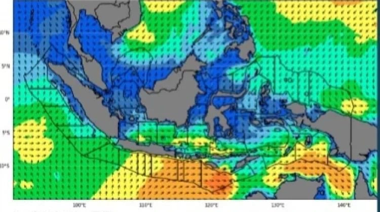 Gelombang di Kaltara Normal, Sulawesi Barat Capai 2,5 Meter