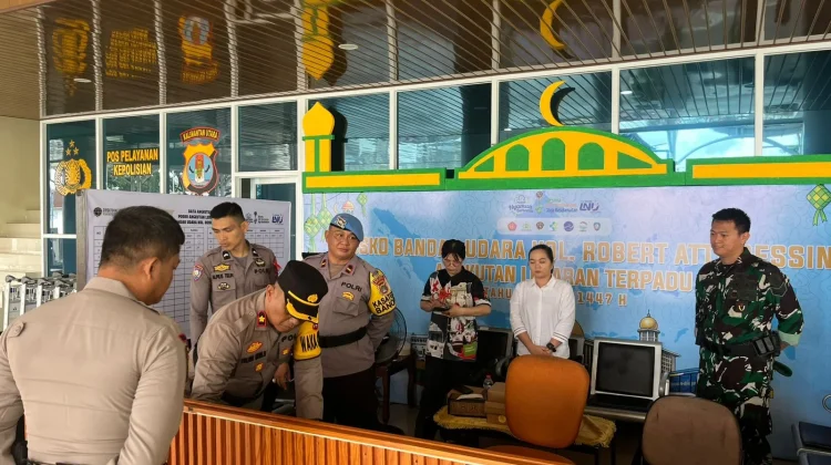 Wakapolres Malinau Cek Pelayanan Operasi Ketupat Kayan 2026