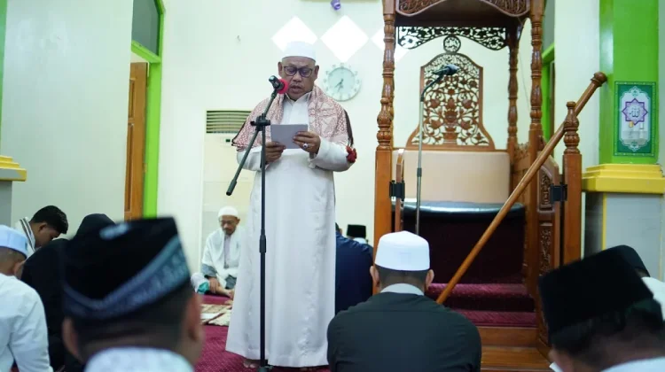 Bupati Malinau Sampaikan Tiga Pesan Penting saat Sholat Idul Fitri