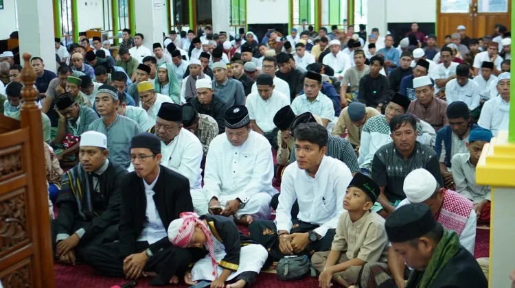 Bupati Malinau Sampaikan Tiga Pesan Penting saat Sholat Idul Fitri