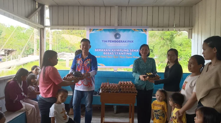Desa Sule Pipa Gelar Gerakan Kampung Sehat Bebas Stunting