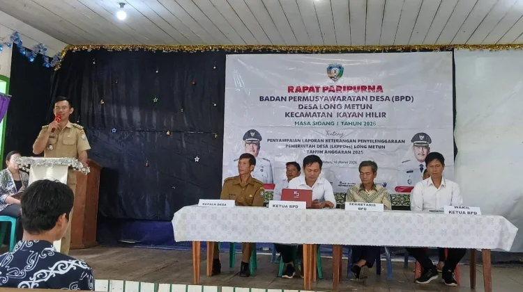 Desa Long Metun Sampaikan LKPPDes 2025
