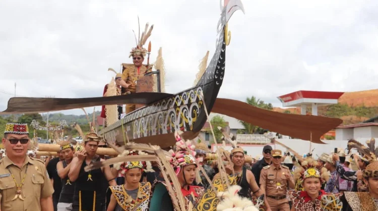 Rakor Perbatasan Lintas Negara Digelar di Desa Long Nawang, Kecamatan Kayan Hulu
