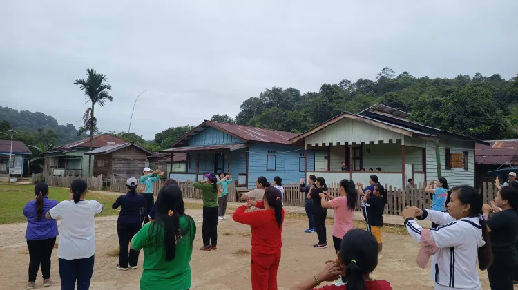 Senam Bersama dan Penyuluhan PHBS Tingkatkan Kesadaran Hidup Sehat