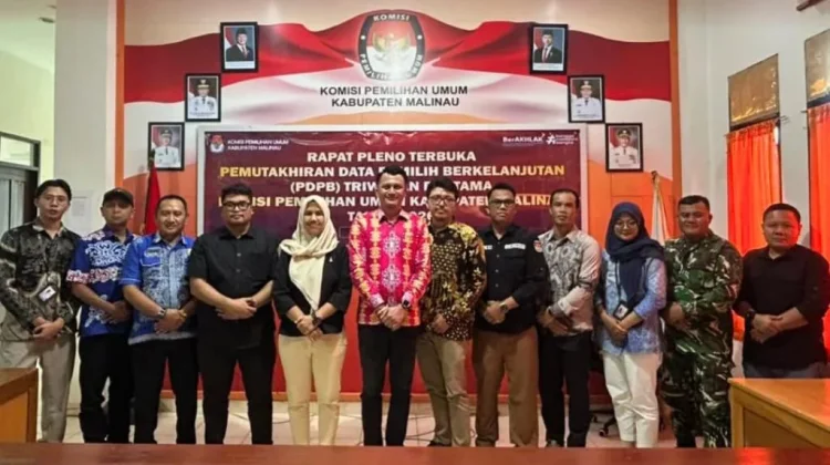 KPU Malinau Tetapkan PDPB Triwulan I 2026, Total Pemilih Capai 60.284 Orang