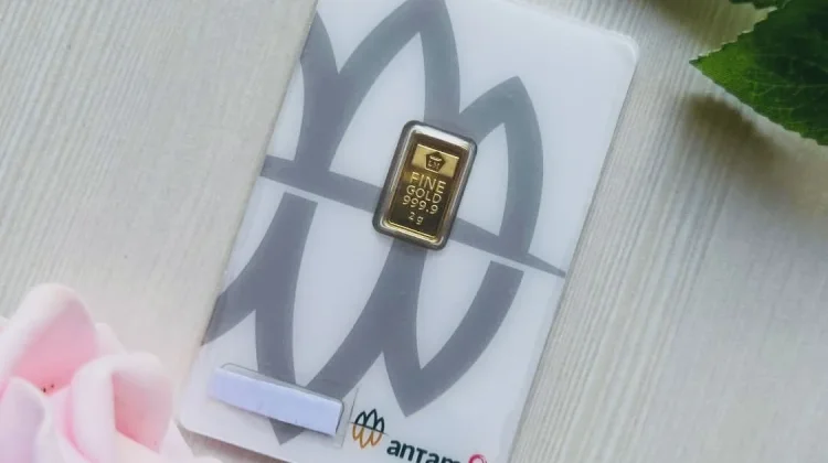 Turun, Harga Emas Antam Jadi Rp2,857 Juta per Gram