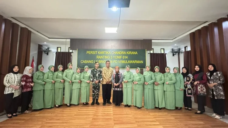 Lomba MC Formal dan Non Formal Persit Yonif 614 Berlangsung Meriah