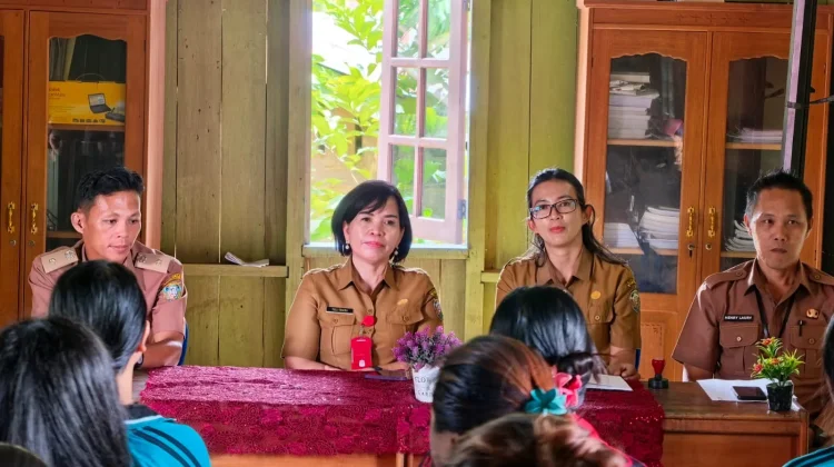 DKPPKB  Malinau Tinjau Layanan PKM Setulang dan Lokasi Pembangunan Gedung Baru