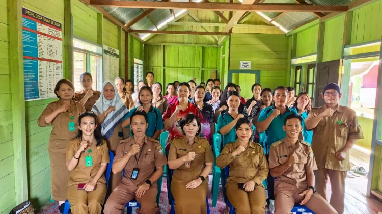 DKPPKB  Malinau Tinjau Layanan PKM Setulang dan Lokasi Pembangunan Gedung Baru