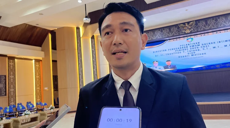 Theofilus Lufung Jadi Nahkoda Baru Perumda Intimung