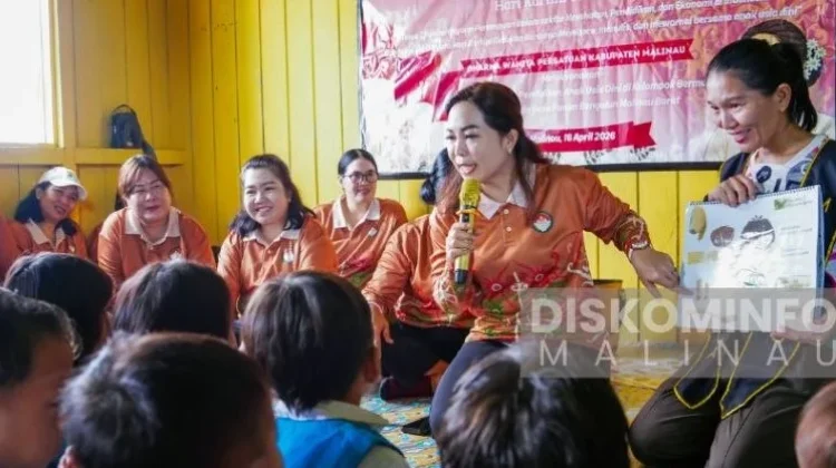 Sentuhan Kasih, DWP Malinau Bawa Semangat Kartini ke Desa Punan Bengalun
