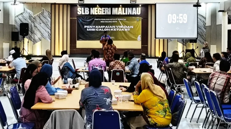 Tahapan Visi Misi Warnai Pemilihan RT Desa Malinau Kota
