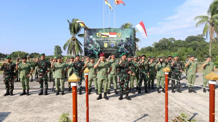 Yonif 614 Malinau Latihan Bersama Tentara Brunei