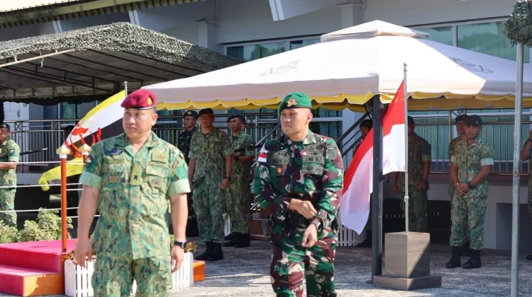 Yonif 614 Malinau Latihan Bersama Tentara Brunei