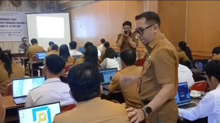 Tindaklanjuti LHP BPK, 107 Operator Dapodik Ikut Bimtek