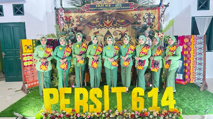 Ranting 3 Yonif 614 Rayakan HUT ke-80 Persit