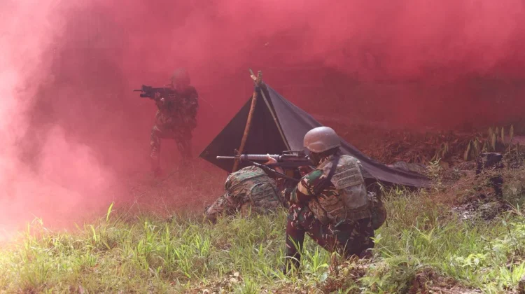 Tentara Darat Brunai Darussalam Ingin Latihan Bersama TNI di Malinau