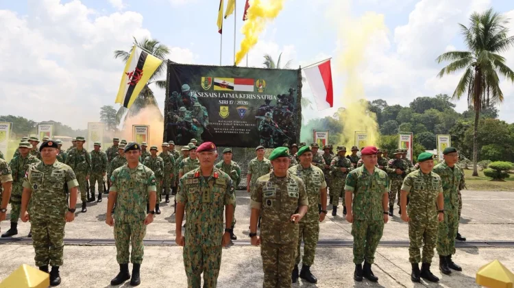 Tentara Darat Brunai Darussalam Ingin Latihan Bersama TNI di Malinau