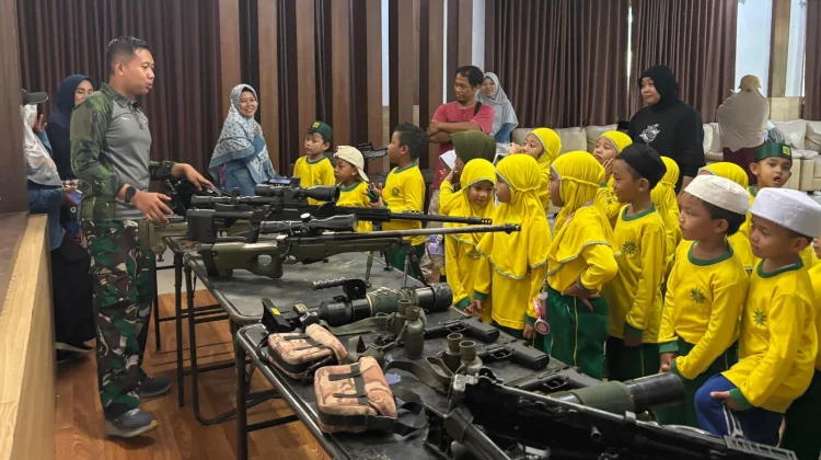 Bentuk Karakter generasi Muda, Yonuf Khusus 614/RJP Gelar Outbond Anak
