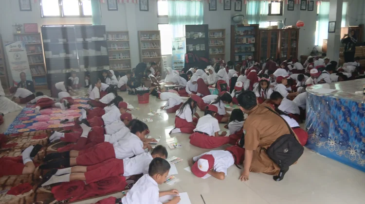 Dispusip: Lomba Gambar Upaya Kembalikan Minat Baca di tengah Pesatnya Iptek