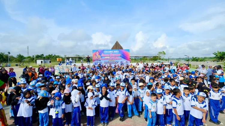 Bunda PAUD Malinau Ajak Anak TK dan PAUD Belajar Ceria Peringati Hardiknas