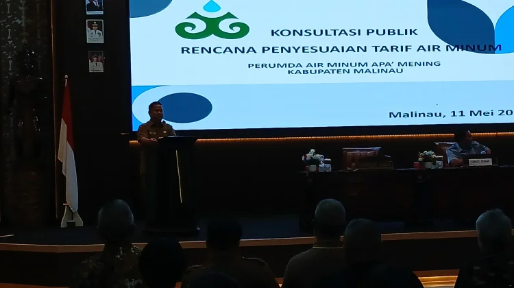 Sekda Malinau: Konsultasi Publik agar Kebijakan Tarif Air diterima Pelanggan