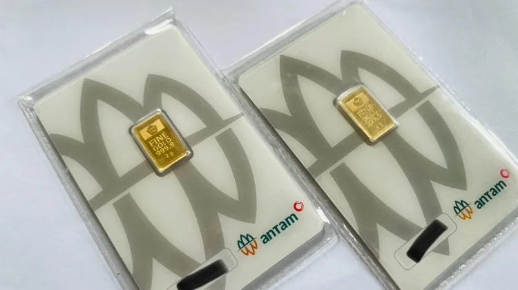 Harga Emas Menguat Rp40 Ribu, Sentuh Rp2,859 Juta per Gram
